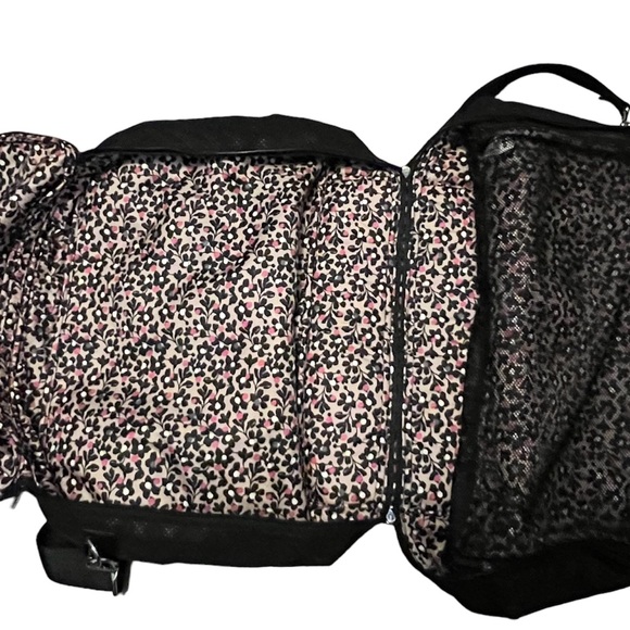 Vera Bradley Black Lay Flat Weekender - Picture 5 of 9